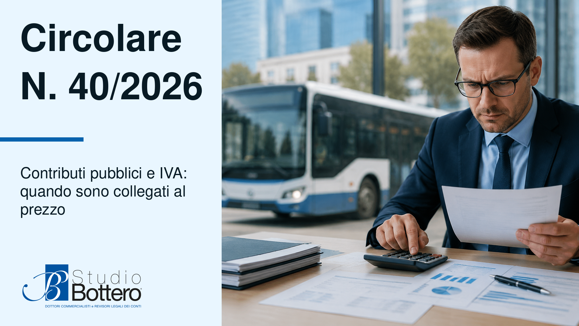 Calcolo dell’IVA sui contributi pubblici destinati ai servizi di interesse generale